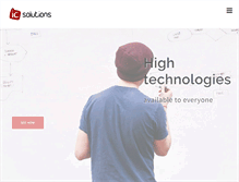 Tablet Screenshot of icsolutions.pl